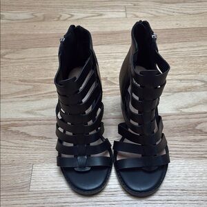 Torrid Heeled Sandals - Caged Block Heel